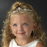 The Aaliyah First Communion Floral Tiara