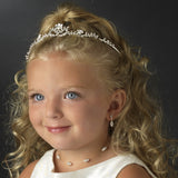 The Aaliyah First Communion Floral Tiara