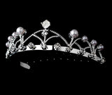 The Claire Flower Girl & Communion Pearl Tiara