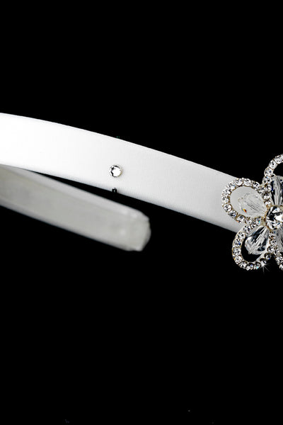 The Gianna First Communion Swarovski Headband
