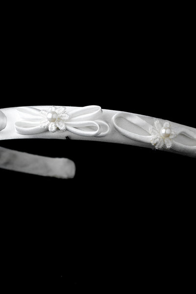 The Annalee First Communion Pearl Headband