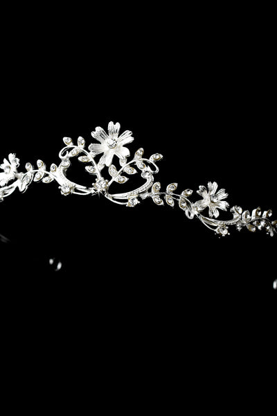 The Aaliyah First Communion Floral Tiara