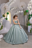 Mirella Grace Girls Satin Ball Gown | Fashion Couture Dress