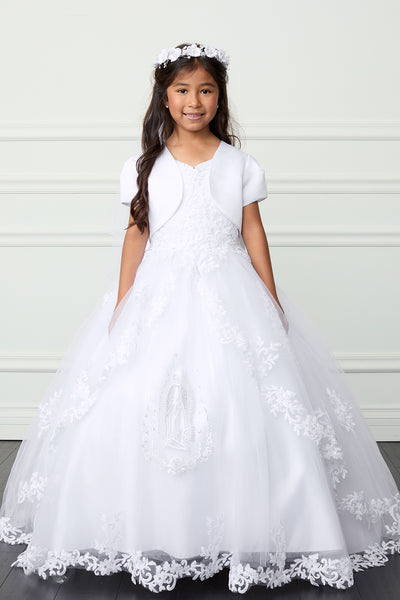 Jolene Lace Communion Dress | Elegant Special Occasion Gown