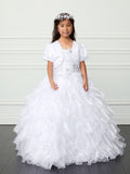 Everly Lace Communion Dress - Elegant Special Occasion Wear