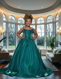 Emerald Royale Gown | 2Cute by Kate Parker Pageant Dress