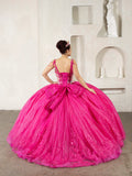 Elanisse Radiance Gown – Fuchsia Pink Quinceañera Dress