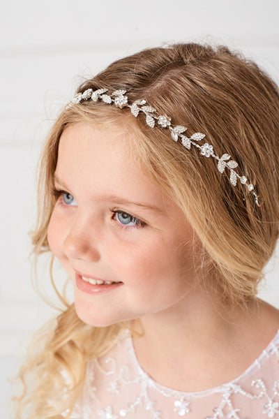 Sparkling Crystal Tiara For Flower Girls