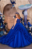 Azuline Royale Pageant Gown – Couture Dress for Girls