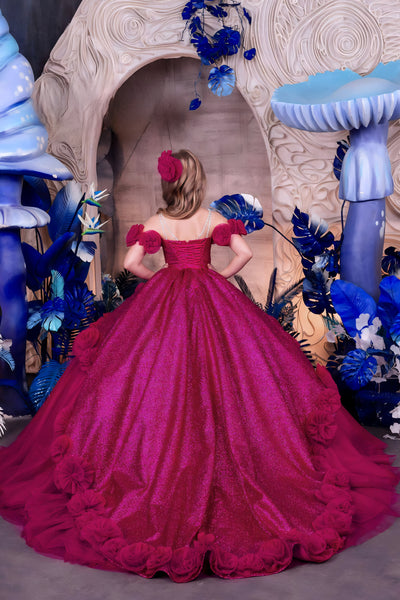 Rosabelle Couture Gown | Girls Pageant & Father-Daughter Dance Dress