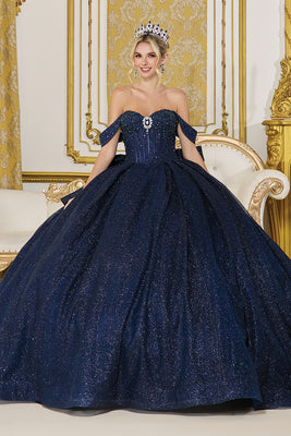 Evanthe Sparkling Quinceañera Dress | Queen Collection