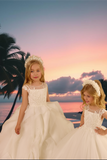 Ivory or White Pentelei Couture Communion Dress
