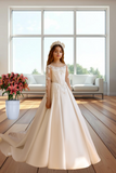 Pentelei Couture Communion Ball Gown for Girls | Luxury Formal Dress
