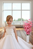 Ivory Communion Dress | Everly Grace Gown