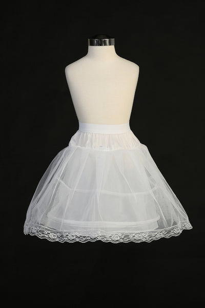 The Emery Flower Girl Petticoat With Wire Hoop