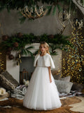Tiffany Faux Fur Jacket for Girls