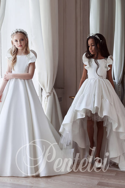 Alexis Pentelei Couture Hi-Lo Dress – Elegant Girls’ Gown