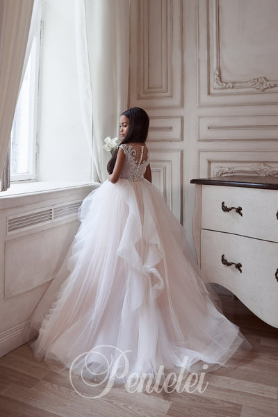 Adrielle Pentelei Couture Gown – Luxury Girls Dress for Special Occasions
