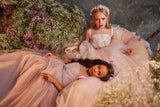 Pentelei Couture Lilac Tulle Ball Gown for Girls
