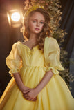 Seraphina Belle Yellow Girls Gown – Pentelei Couture