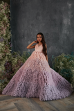 Amoura Pentelei Couture Girls Ombre Pageant Gown
