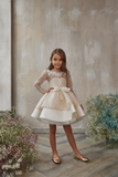 Pentelei Couture Evelina Sequin Bloom Girls Dress