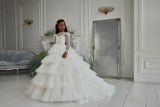 Pentelei Couture Communion Gown – Elegant White Lace