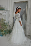 Pentelei Couture White Lace Communion & Flower Girl Dress