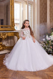 Pentelei Couture Girls Pageant Flower Girl Dress - Special Occasion