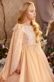 Elegant Children's Couture Gown - Pentelei Couture Fairy-tale Princess Dress