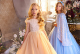 Elegant Children's Couture Gown - Pentelei Couture Fairy-tale Princess Dress