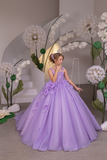Lavendelle Royale Couture Pageant Ball Gown | Girls Luxury Dress
