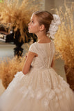 Ailani 3602 By Pentelei Couture | Exquisite Flower Girl Dress