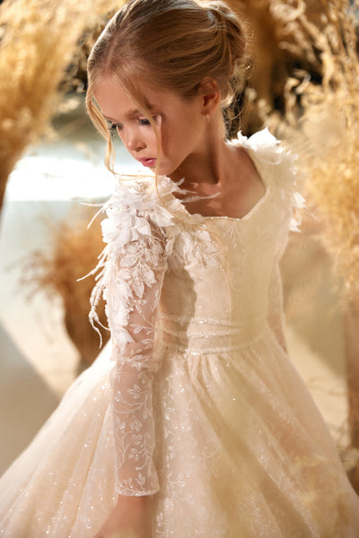 Communion & Formal Event Gown - Pentelei Couture Flower Girl Dress