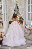 Pentelei Couture Flower Girl Wedding Gown – Pageant & Father-Daughter Dance