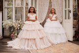 Pentelei Couture Pageant Gown - Stunning Flower Girl Dress