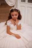 Pentelei Couture Pageant Gown - Stunning Flower Girl Dress