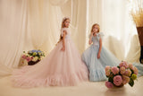 Pentelei Couture Fairytale Flower Girl & Pageant Gown - Special Occasion Dress