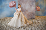 Luxurious Tulle Ivory Gown | Pentelei Couture | Flower Girl Pageant