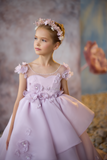 Pentelei Couture 3715: The Perfect Wedding Flower Girl Dress for Kids