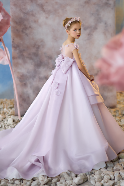 Pentelei Couture 3715: The Perfect Wedding Flower Girl Dress for Kids