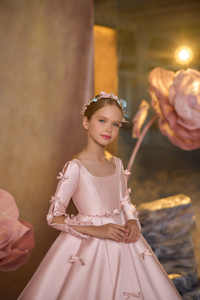 Pentelei Couture Flower Girl Special Occasion Dress 3717