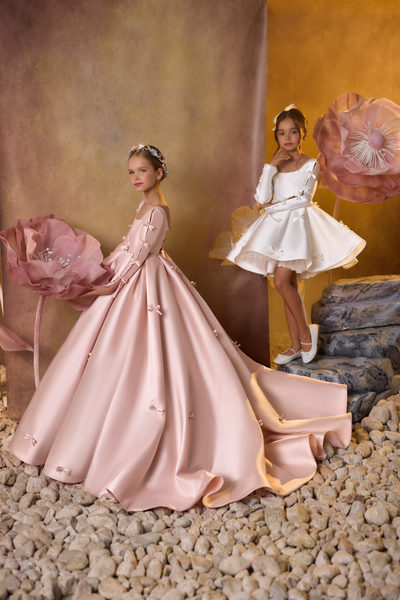 Pentelei Couture Flower Girl Special Occasion Dress 3717