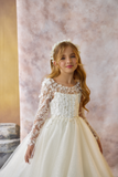 Pentelei Couture Communion Flower Girl Dress 3719