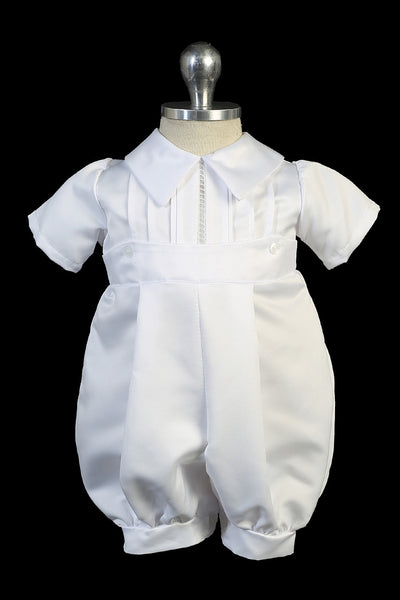 Nico Romper | Boys Classic Christening & Baptism Outfit