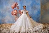 Exquisite Girls Pageant Gown | Pentelei Couture | Flower Girl Communion