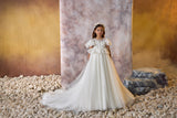 Delicate Ivory Flower Girl Gown | Pentelei Couture | First Communion