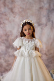 Delicate Ivory Flower Girl Gown | Pentelei Couture | First Communion