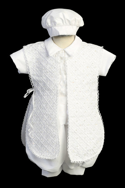 Elias Grace Ensemble | Boys Baptism & Christening Outfit
