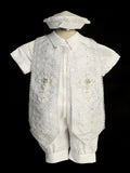 Lucien Baptiste Boys Christening Silk Suit | Blush Kids